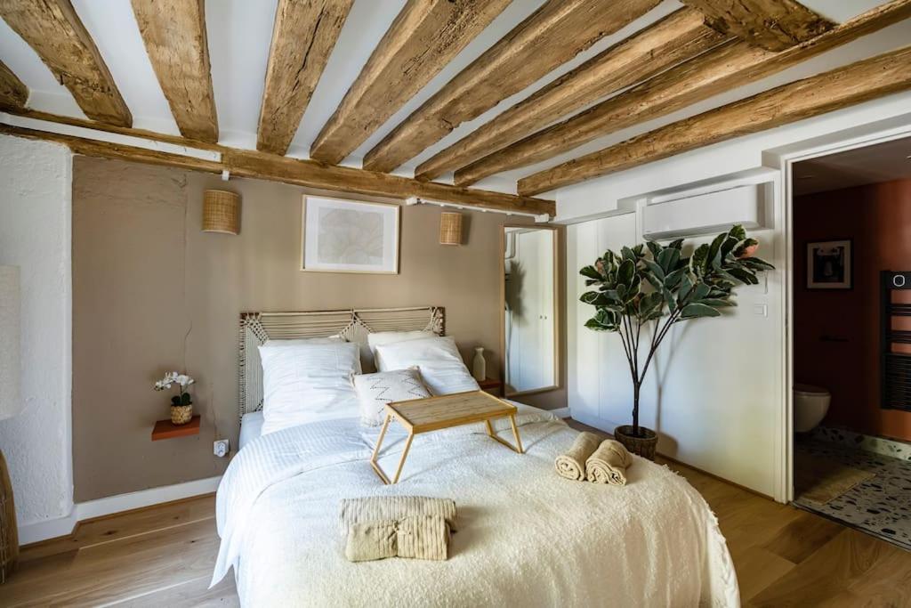 Апартаменты Pavillon Eden - Le Nid - Le Marais Париж Экстерьер фото